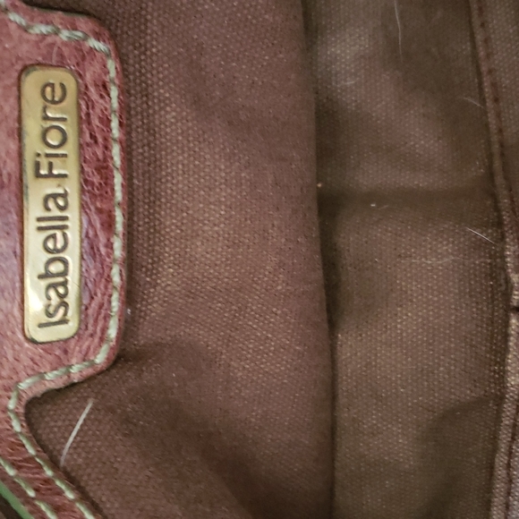 Isabella Fiore Vintage Leather Boho Bag - Picture 8 of 9